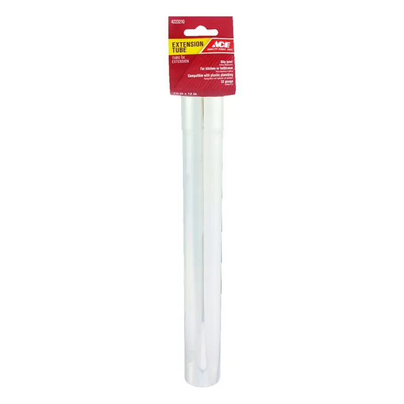 1-1/2 In. Diameter X 12 In. Length Brass Extension Tube For Kitchen Drainage