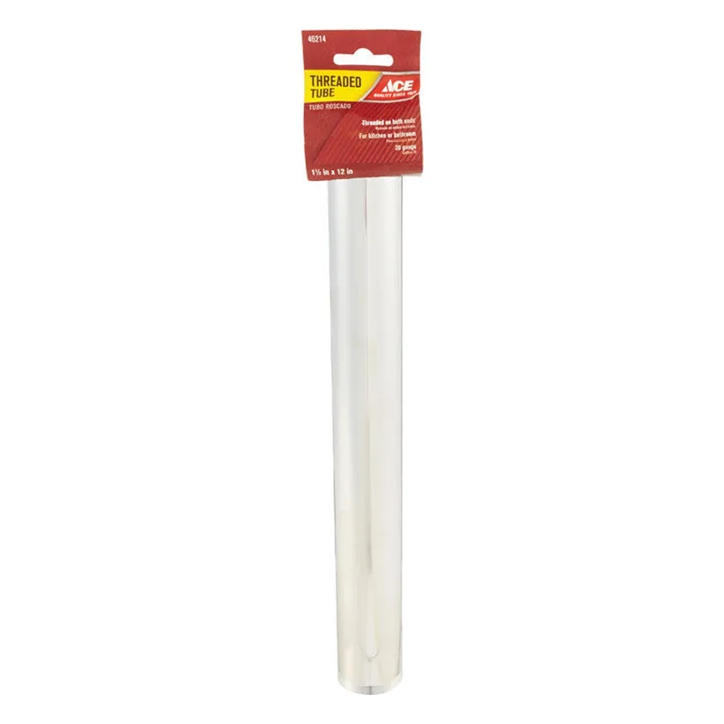 1-1/2 In. Diameter X 12 In. Length Brass Extension Tube For Sinks