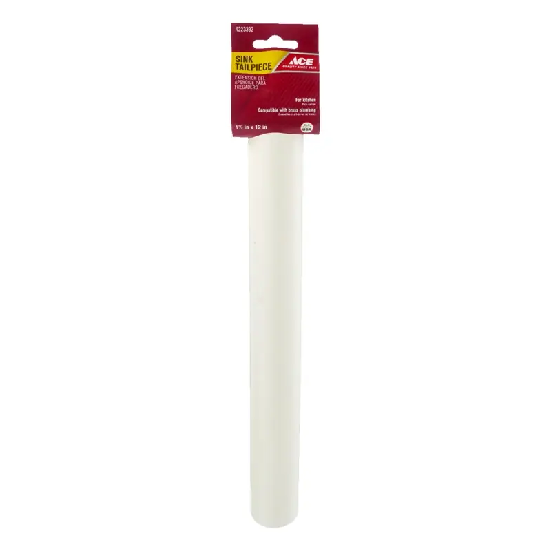 1-1/2 In. Diameter X 12 In. Length Polypropylene Sink Tailpiece
