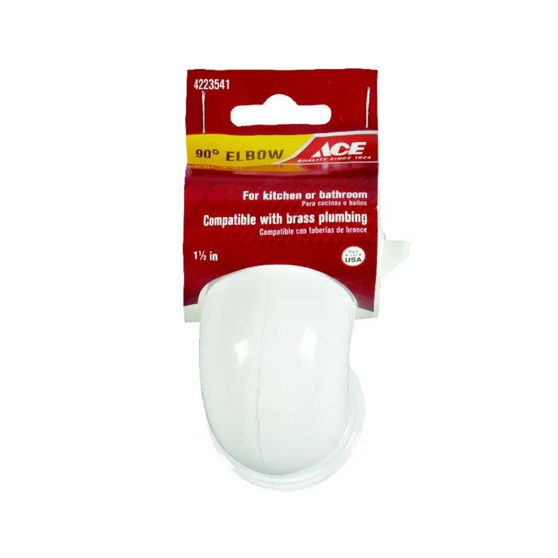Ace Schedule 40 1-1/2 In. Slip X 1-1/2 In. Dia. Slip PVC Elbow