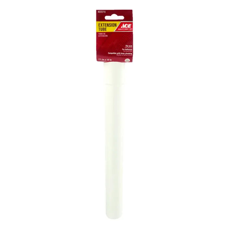 1-1/4 In. Diameter X 12 In. Length Polypropylene Extension Tube For Sinks