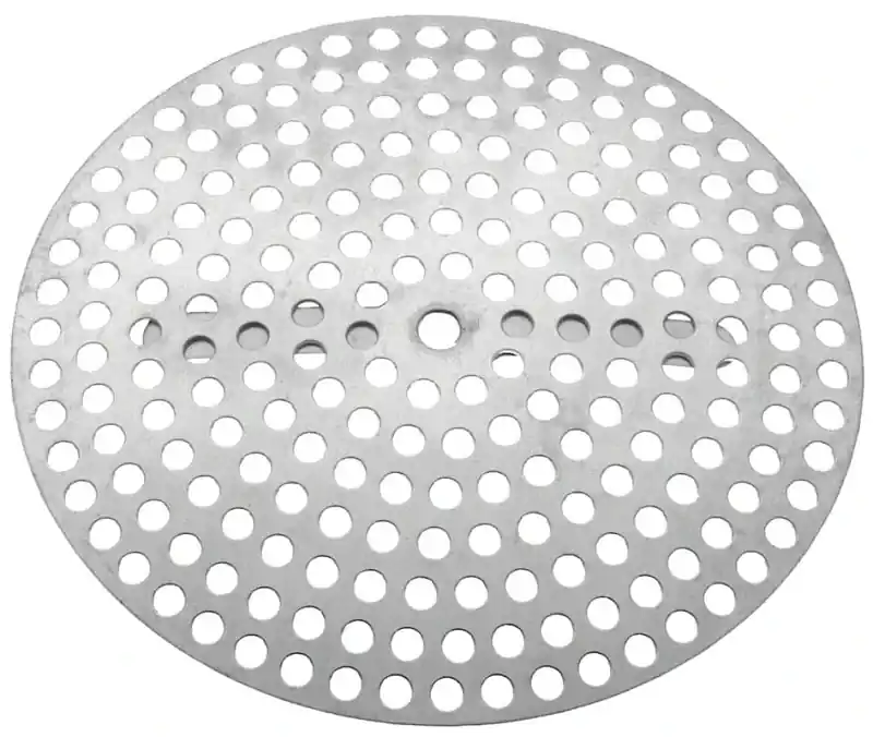 Chrome Metal Shower Drain Cover, 3-3/8 Inch, Clip-style Design
