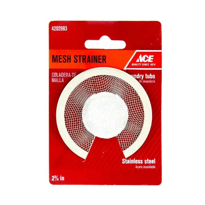 2-3/4 In. Diameter Stainless Steel Mesh Strainer For Plumbing Applications