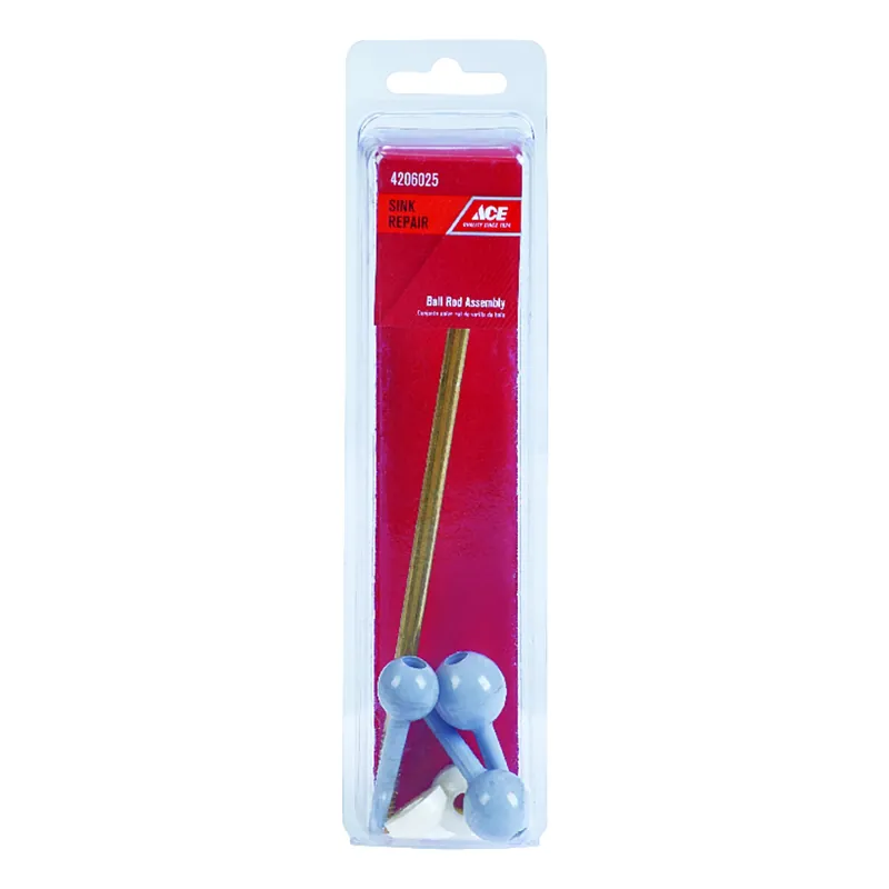 Universal Brass And Plastic Ball Assembly For Lavatory Pop-up Drains