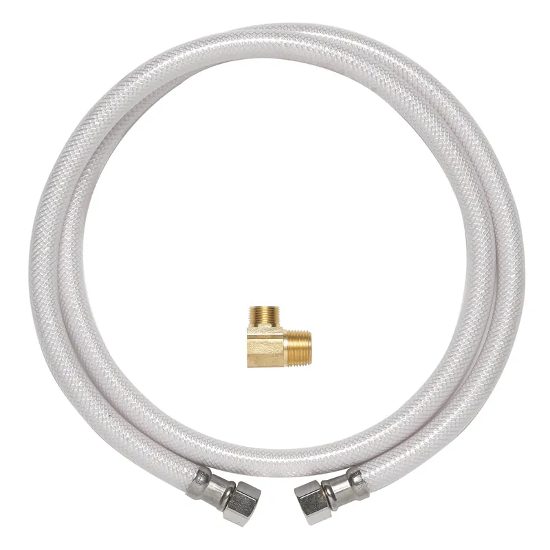 3/8 In. Compression X 3/8 In. Dia. Pvc Dishwasher Supply Line 72 In.