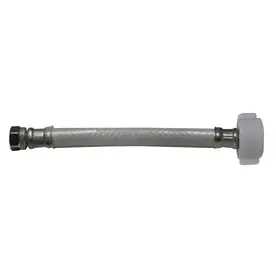 3/8-in Compression 20-in Pvc Toilet Supply Line With 7/8-in Connection