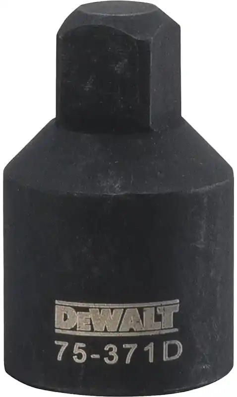 Impact Socket Adapter, Black Oxide, 1/2 In. Female X 3/8 In. Male Drive