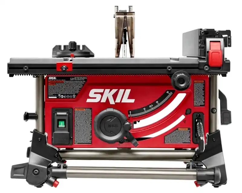 15 Amp 10 In. Table Saw With Integrated Folding Stand And 25-1/2 In. Rip Capacity