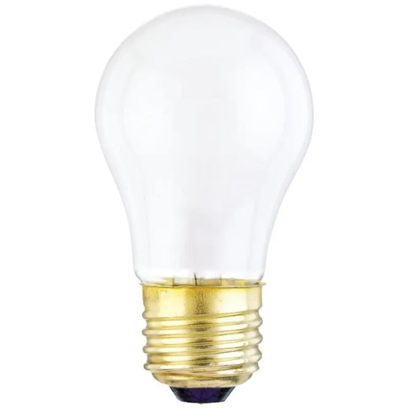Westinghouse Appliance 40 W A15 A-Line Incandescent Bulb E26 (Medium) White 2 Pk