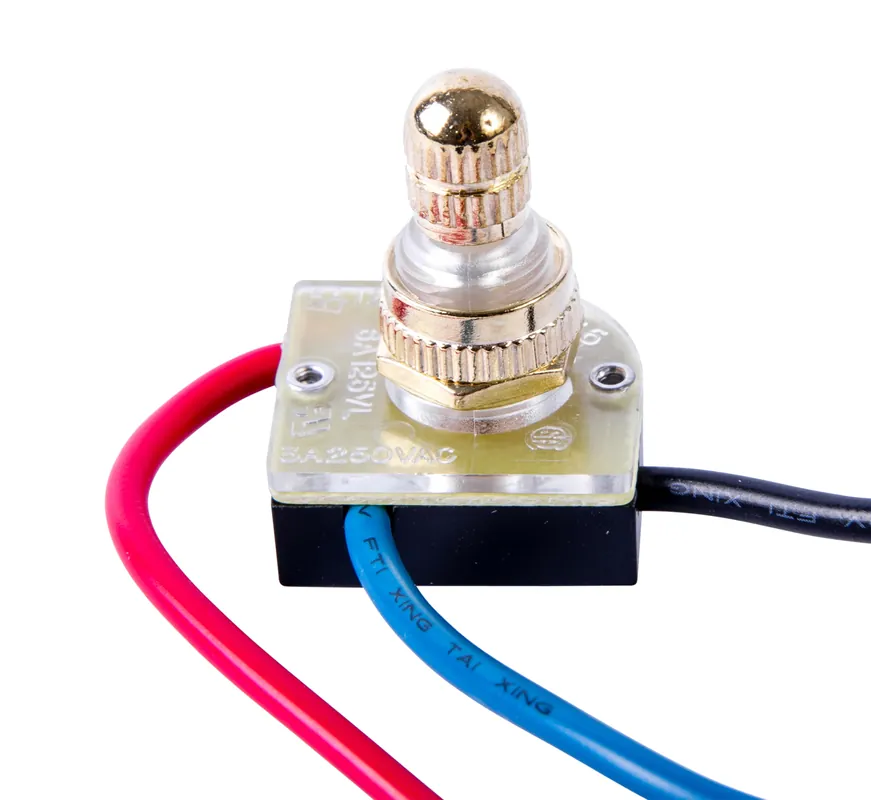 Gardner Bender 6 Amps Rotary Switch Brass 1 Pk