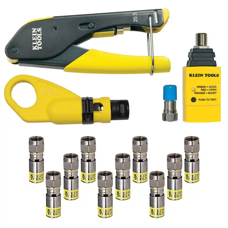 Klein Tools Coax Installer And Test Kit