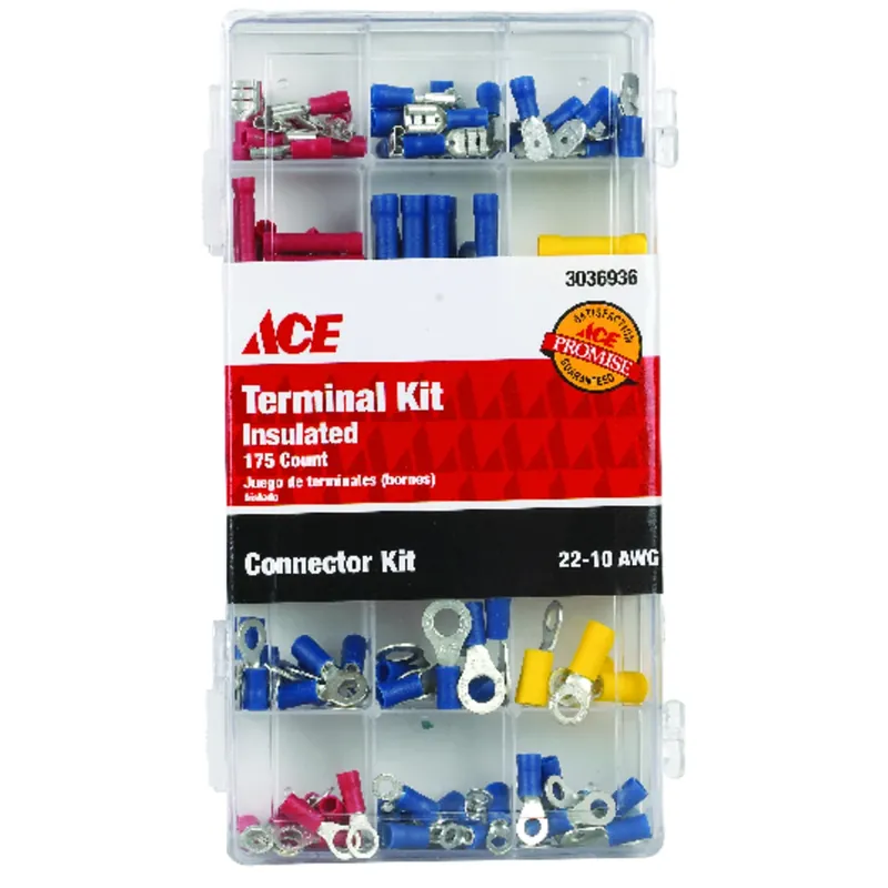 Ace Terminal And Connector Kit 175 Pk