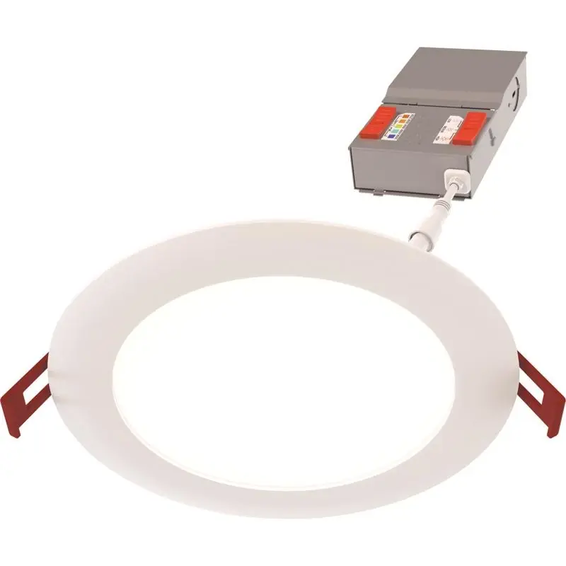 Juno Acuity Brands 4.88 In. Matte White Led Canless Recessed Downlight 16 W