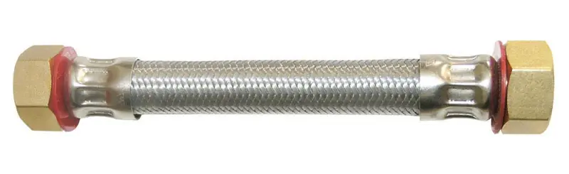 3/4 In. Fip X 3/4 In. Dia. Fip 12 In. Stainless Steel Supply Line