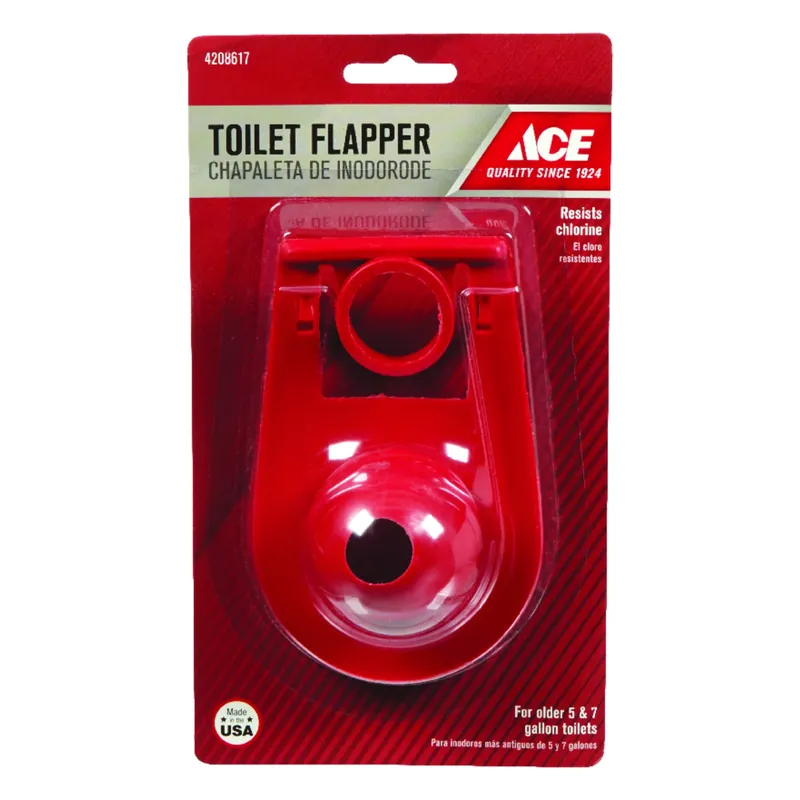 Toilet Flapper 2000ap Red For 5 And 7 Gpf Toilets With Stainless Steel Chain
