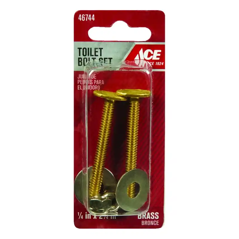 Toilet Bolt Set Brass With Nuts And Washers - Model Ace835-150