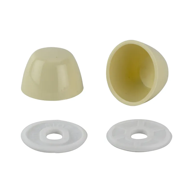 Toilet Bolt Caps Almond Plastic For Toilets - Model Ace835-30al