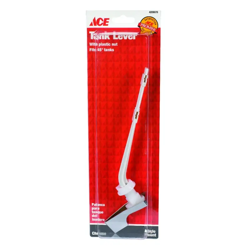 Chrome Plated Plastic Tank Lever For American Standard Toilets - Model Ace836-28