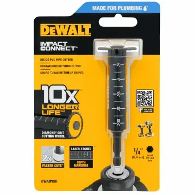 Impact Connect PVC Pipe Cutter Attachment