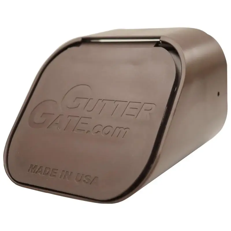 2 In. H X 2 In. W X 3 In. L Brown Plastic Rectangular Downspout Adapter