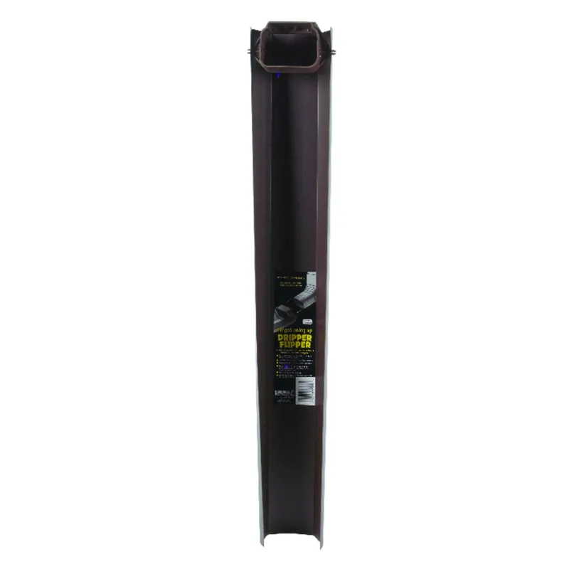 Hinged Downspout Extension, Brown, 30-In.