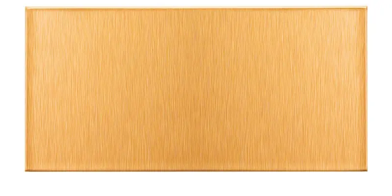 3 In. W X 6 In. L Peel And Stick Metal Adhesive Wall Tile - 5 Pieces