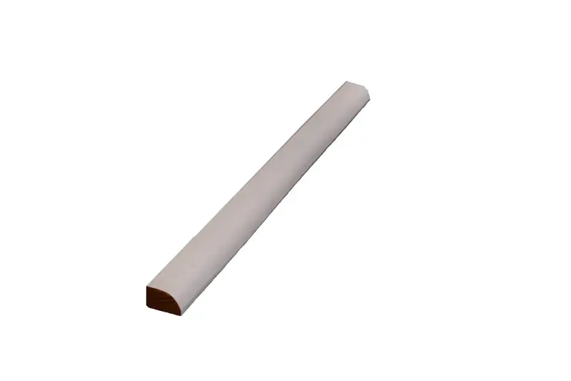 Alexandria Moulding 7/16 In. H X 3/4 In. W X 8 Ft. L Prefinished White Pine Molding