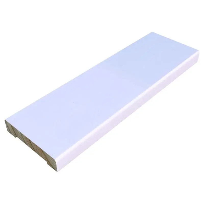 Alexandria Moulding 11/16 In. H X 2-1/2 In. W X 96 In. L Primed White Pine Door Trim