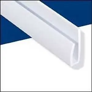 8 Foot White Palclad End Cap For Seamless Finishing