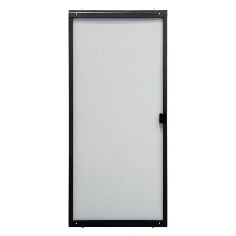 Precision Breezeway 30 In. Bronze Steel Adjustable Sliding Patio Door Screen 3700bz2668