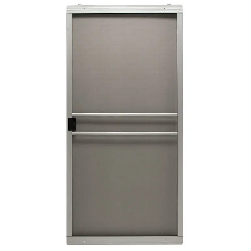 36 In. Gray Steel Adjustable Sliding Patio Door Screen - Model 3751gr3068