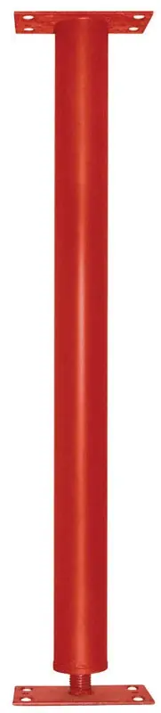 Jack Post Adjustable Column, 11 Gauge, M Plate, 7 To 7.3 Ft.