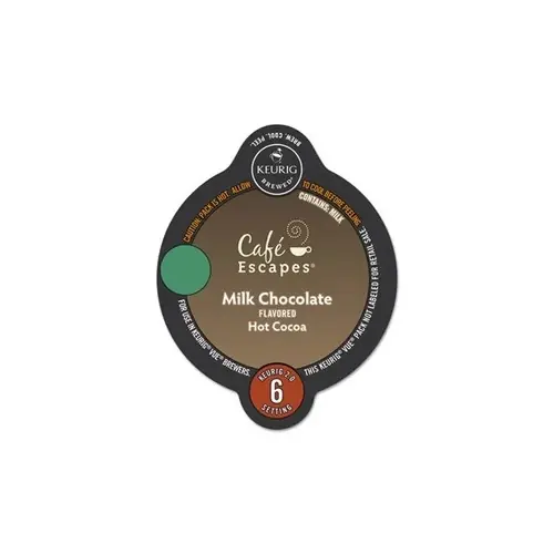 CAFE ESCAPES Milk Chocolate Hot Cocoa Vue Cups - GREEN MOUNTAIN COFFEE, INC.