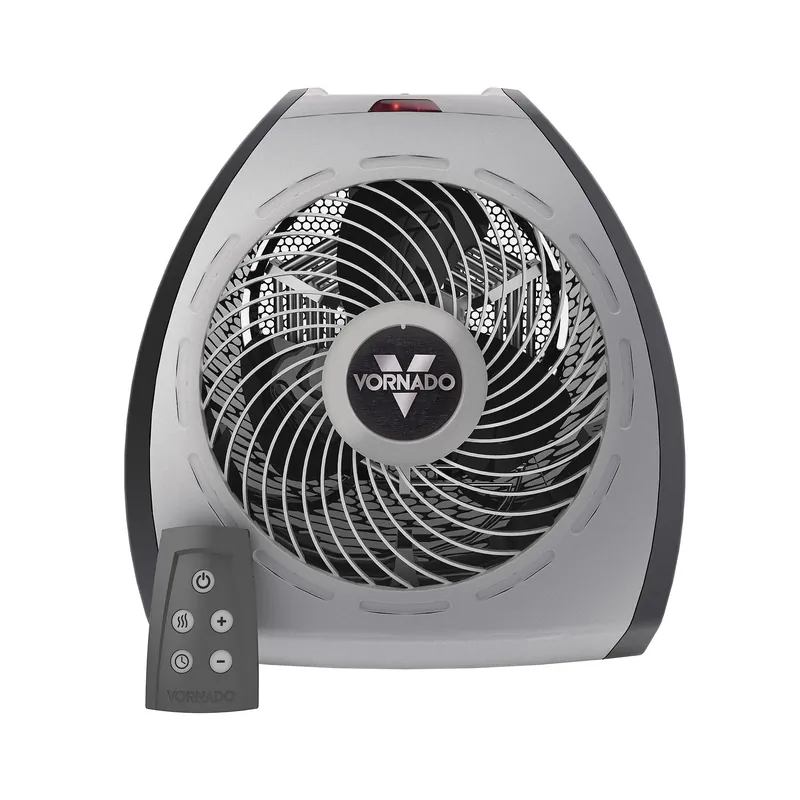 Tvh500 Whole Room Vortex Heater With Remote Control - 1500 Watts, Charcoal