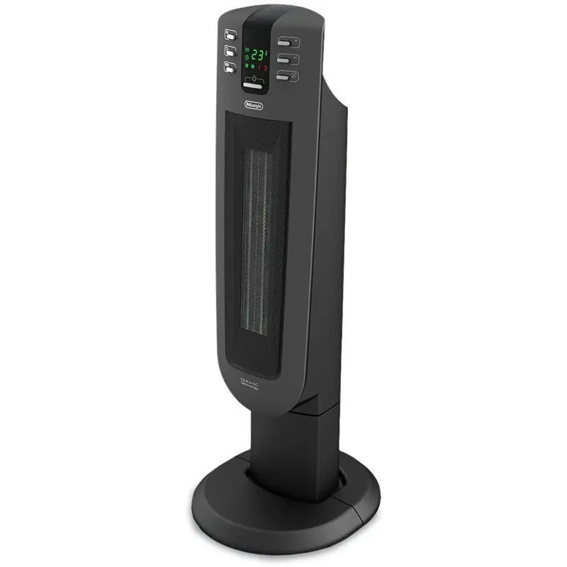 Tch7690er 1500w 28" Ceramic Tower Heater With Remote Control - Black