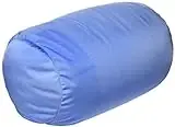 Microbead Filled Roll Pillow - Blue Tube Pillow For Comfort And Support