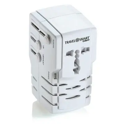 Travel Smart Ts253ad All-in-one Adapter Converter With Surge Protection