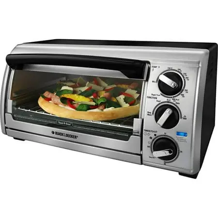 4 Slice Toaster Oven Model Tro480bs - Multi-function Countertop Oven
