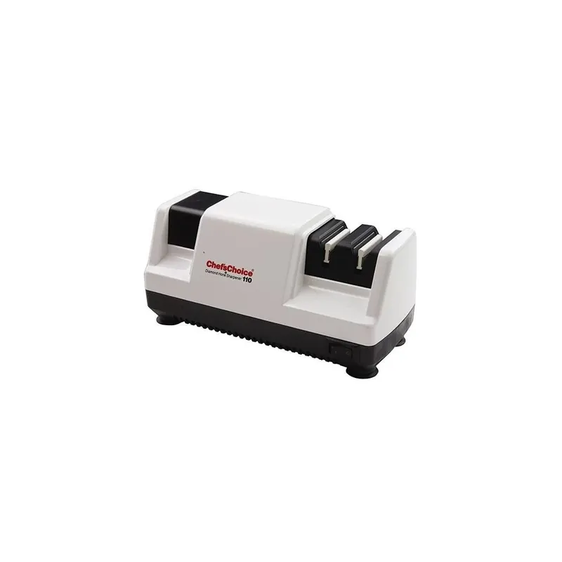 110 Professional Diamond Hone Multi-stage Knife Sharpener - White